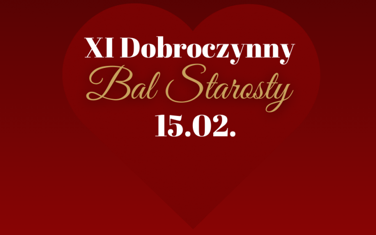 Zapraszamy na XI Dobroczynny Bal Starosty