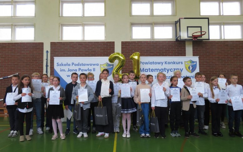 Powiatowy Konkurs Matematyczny - Mistrz Tabliczki Mnożenia