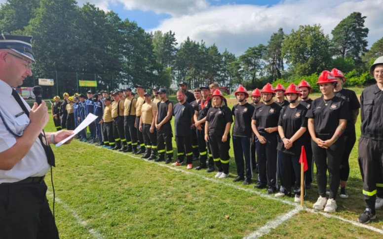 Zawody sportowo-pożarnicze w Lipiej Górze