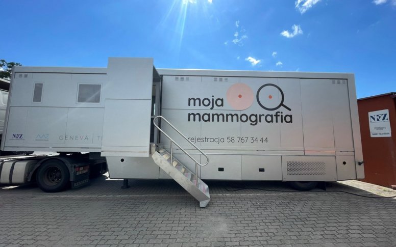 Mammobusy w trasie! Skorzystaj i zbadaj piersi.