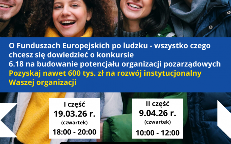 Nabór dla wielkopolskich NGO z Funduszy Europejskich
