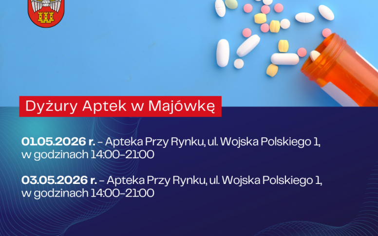 Dyżury Aptek w Majówkę