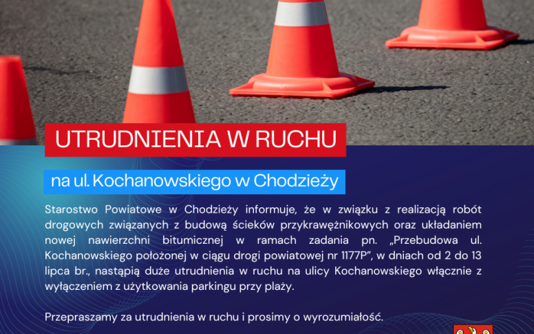 Utrudnienia w ruchu